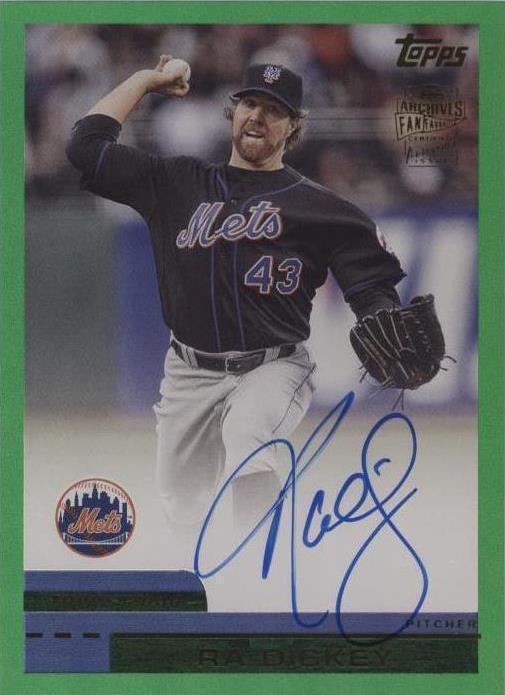 2024 Topps Archives - R. A. Dickey #00FF-RD - 1 of 1