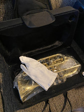 Fontai Music New Cornet Horn  With Case And Mouthpiece(3)