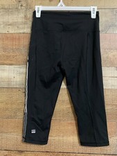 EUC Victoria  s Secret Sport VSX Knockout CropTight Legging Black S/P