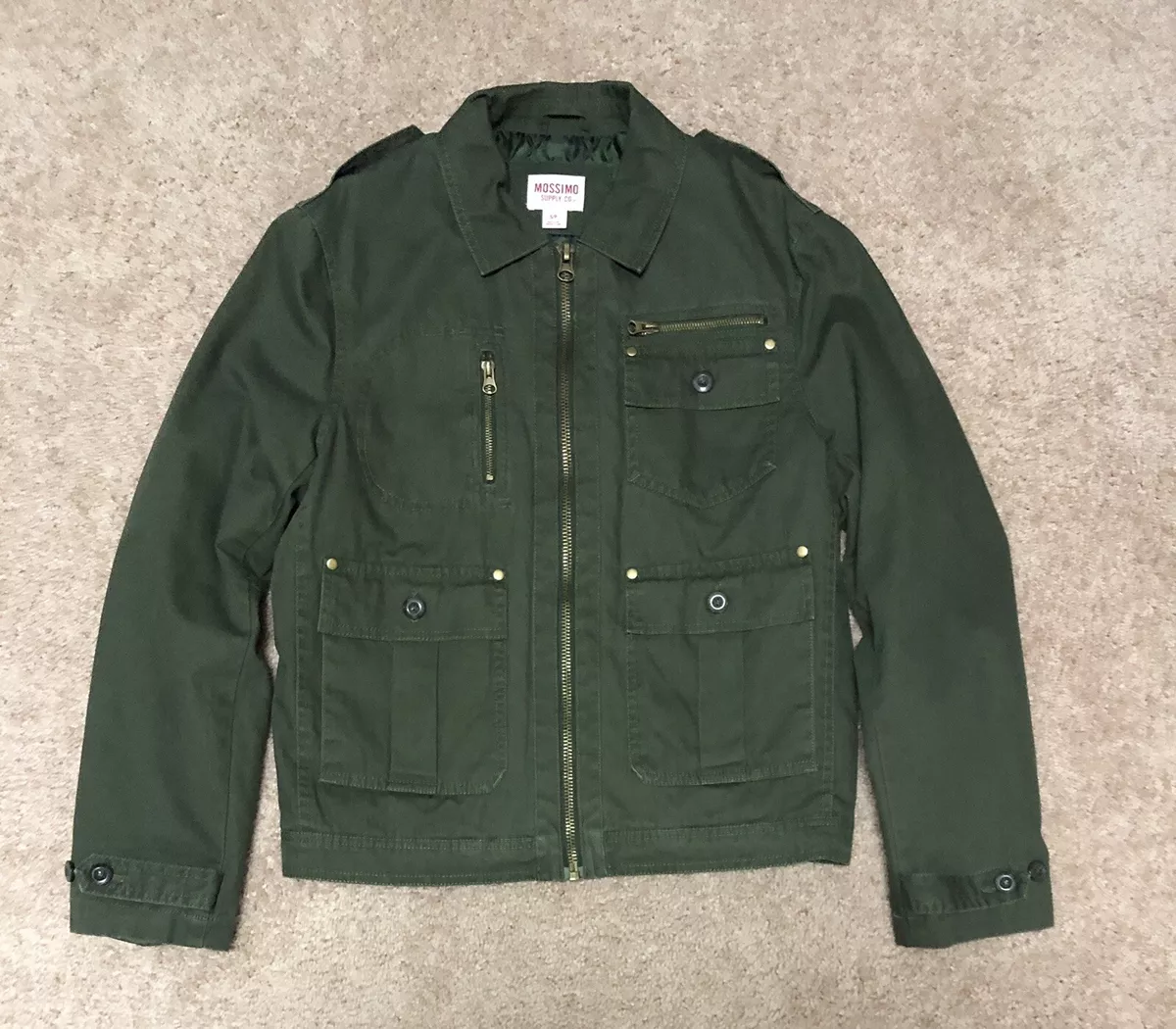 Mossimo Supply Men's Small Olive Green Jacket | eBay