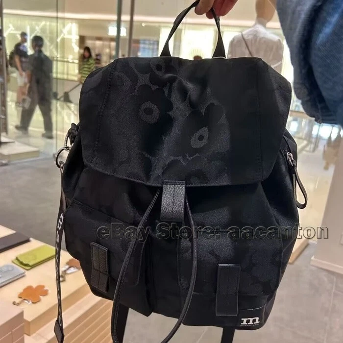 Mochila de viaje impermeable de nailon Marimekko 24ss mochila escolar cartera bolsas para hombros Foto 3 de 4