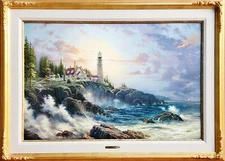 Thomas kinkade Clearing Storms 24X36 Studio Proof S/P 57/120 Oil on Canvas