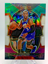 2022-23 Panini Select - Concourse Chris Paul #50 Green White Purple Prizm