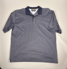 Vintage Tommy Hilfiger Golf Polo Shirt Mens XL Navy Polka Dot
