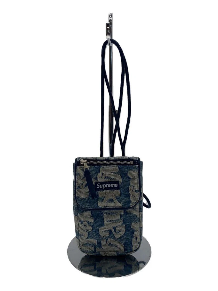 Sac Supreme Autre 22AW FAT TIP JACQUARD Motif Indigo Total Occasion
