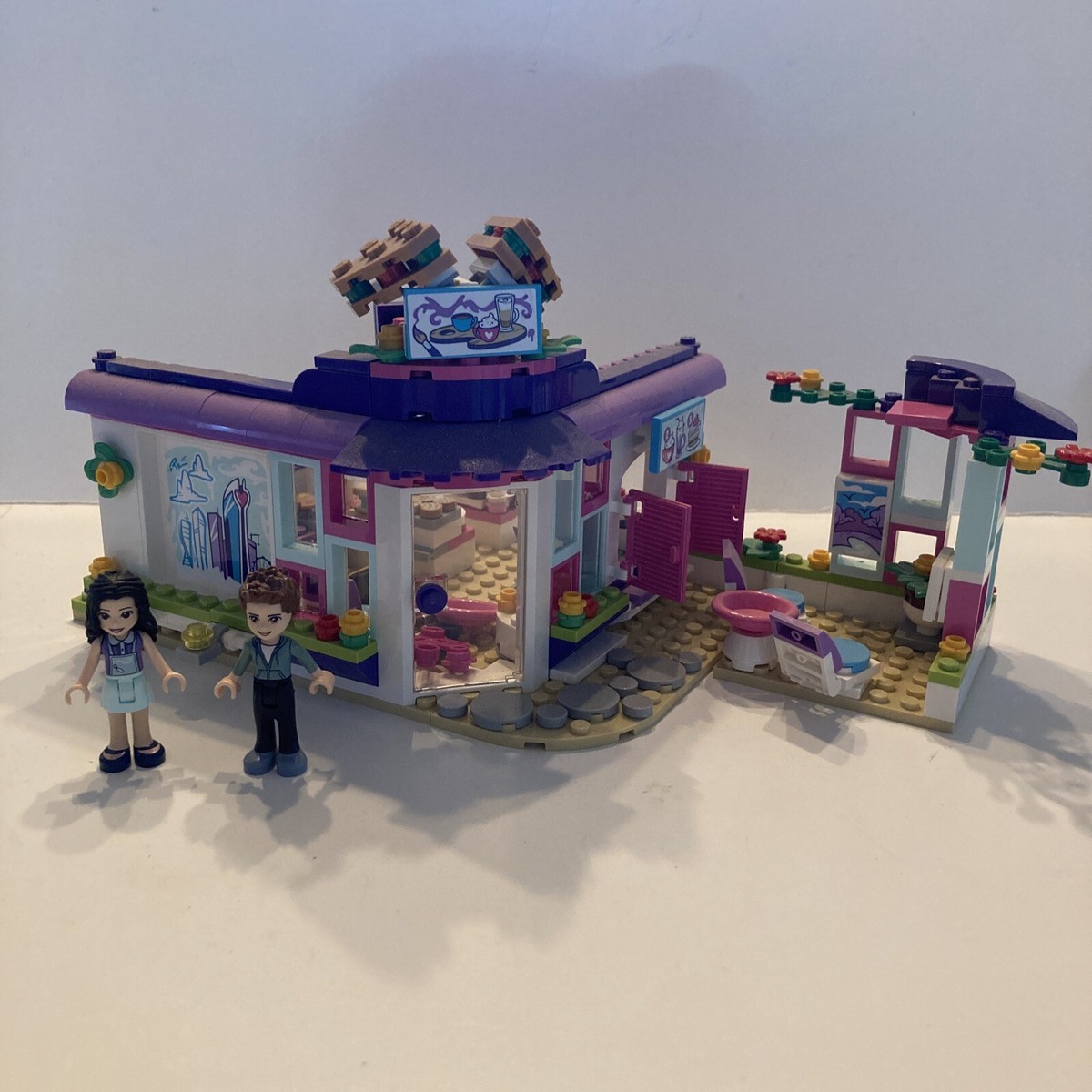 Lego Friends Emma's Art Cafe 41336 With Instructions, Figurines