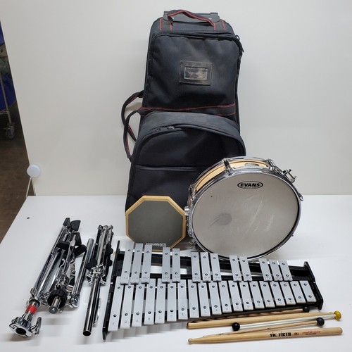 Ludwig Marching Band Xylophone Snare Kit With Rolling Case eBay