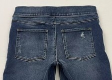 SPANX Ankle Skinny Distressed Jeans Womens Size Small Stretch Pull On