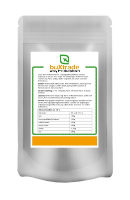 2 kg | Whey Protein Erdbeere | Proteine | Buxtrade | Whey | Erdbeere