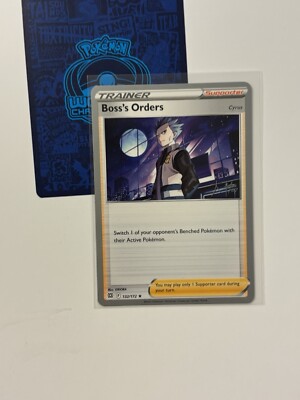 Boss's Orders 132/172 2022 Pokemon World Championships Brilliant Stars variant F
