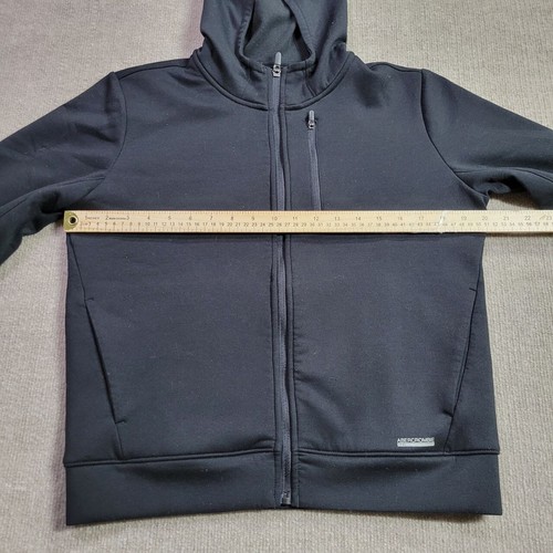 Abercrombie & Fitch YPB Hoodie Boys 13/14 Black Full Zip Cozy Neoknit Casual - Picture 4 of 7