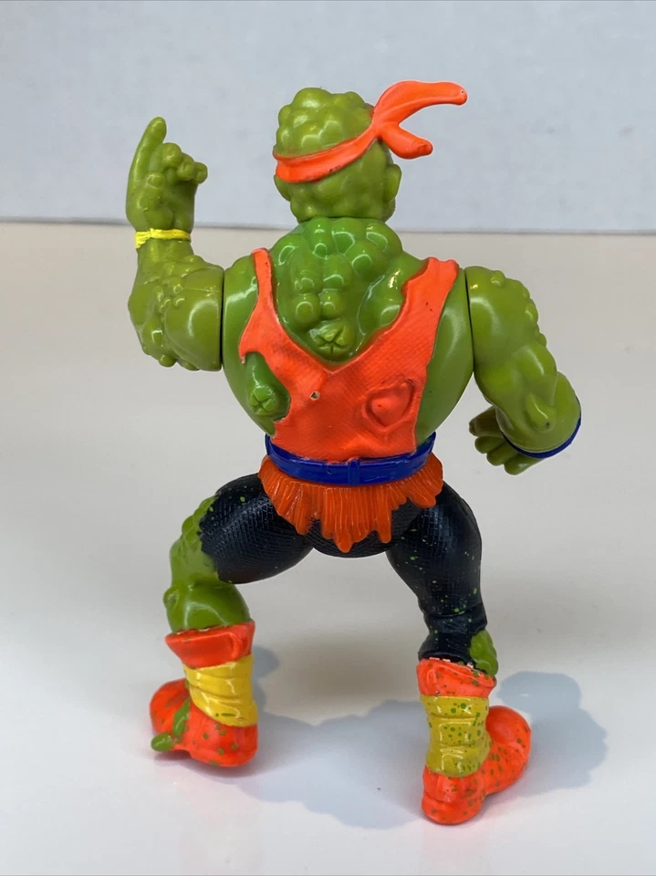 Figura de acción Toxic Crusaders Toxie Toxic Avenger Toy Playmates 1991 de colección Foto 4 de 4