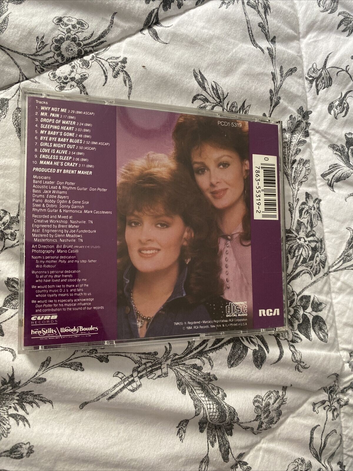 The judds why not me cd 1984 mama he s crazy love is alive etc