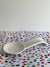 Fiestaware White Spoon Rest Fiesta Spoonrest 