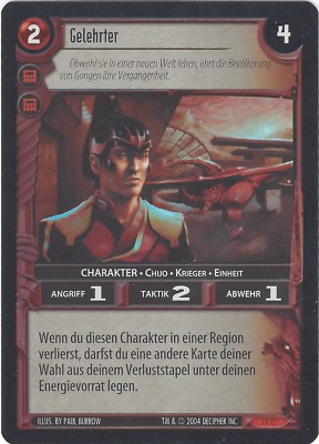 TCG 325   ''Wars'' Decipher Incursion Foil Set 4 Karten 1F7,12,13 & 1PF2