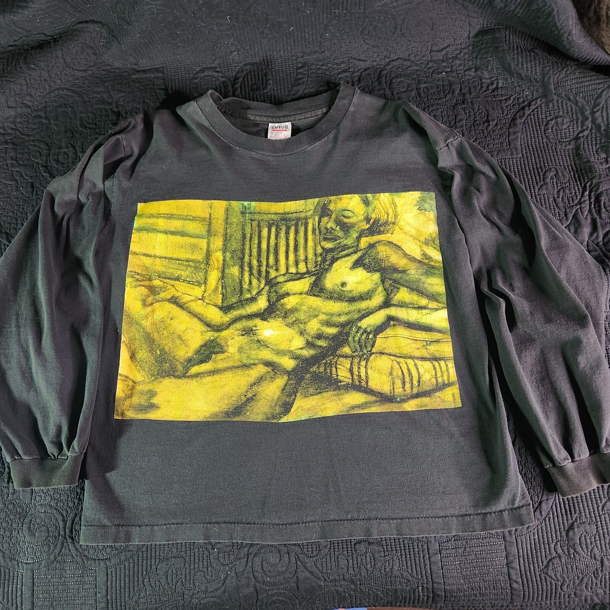 Vintage - Ministry - Long Sleeve T-Shirt Sz Lg. Skinny Puppy FLA