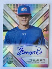 2018 Elite Extra Edition Yonardy Soto Auto Yonaldi Soto International Twins🔥🔥