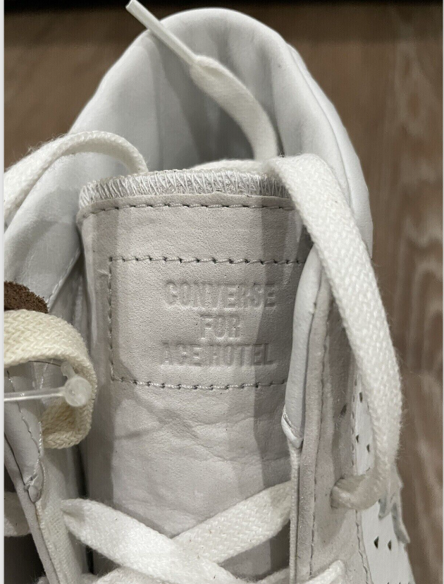 Converse x Ace Hotel x Jay-Z White Pro Leather Mid 140752C