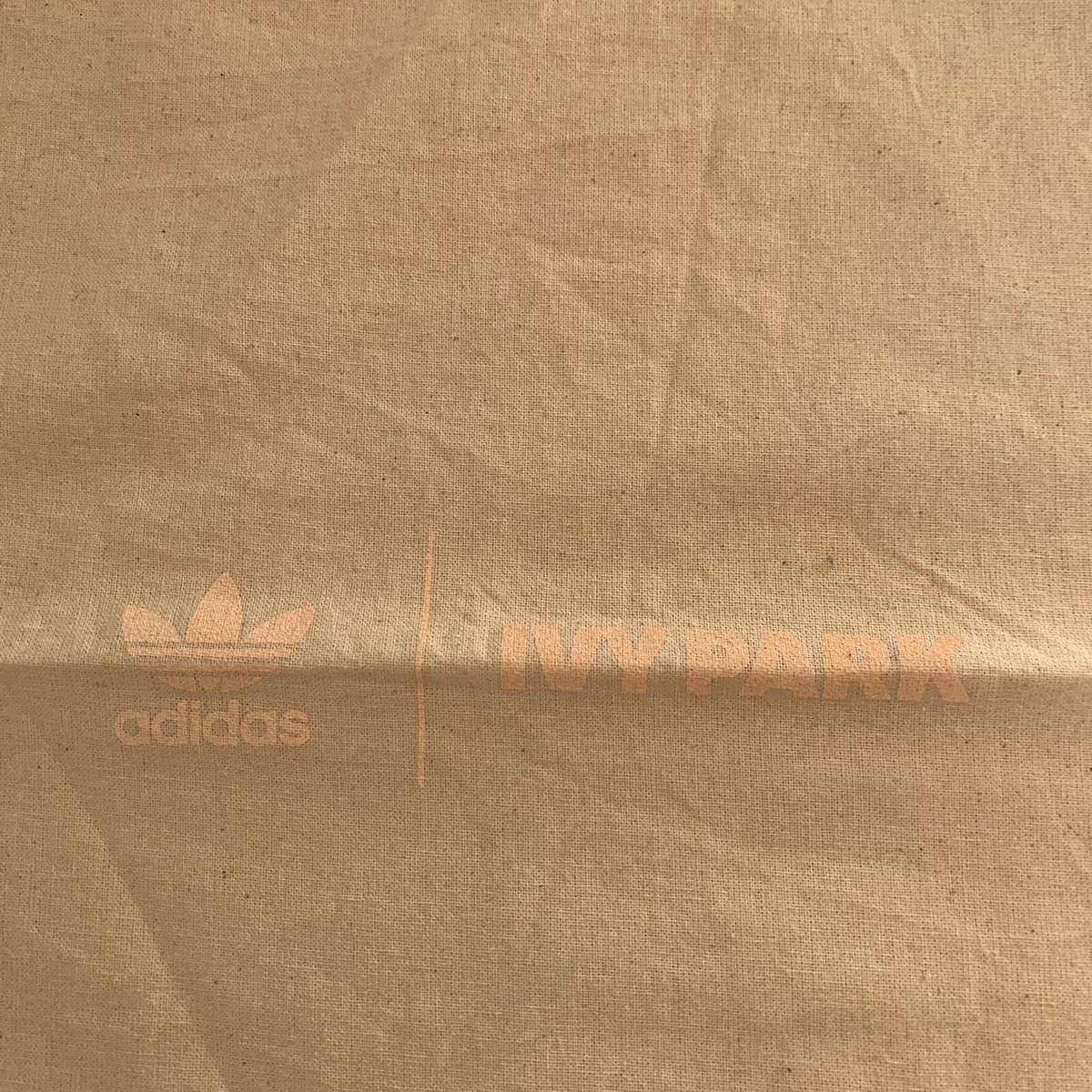 ADIDAS X BEYONCÉ IVY PARK Shoe Dust Bag Drawstring Cream Pink