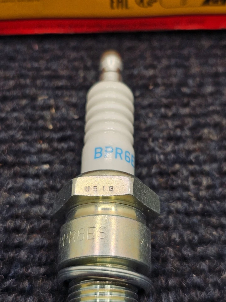 Velas de ignição (QUANTIDADE 7) NGK BPR6ES 7131 para Audi 4000 Quattro Honda Civic - Imagem 3 de 4
