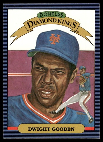 Dwight Gooden [Diamond Kings] #26 1986 Donruss card