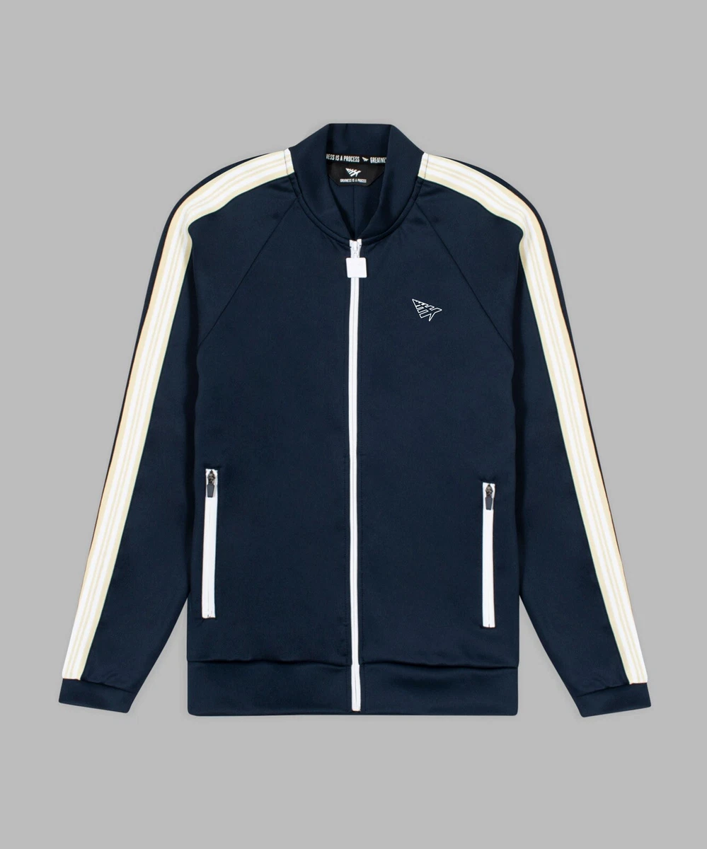 PAPER PLANES ✈️ PPL TRACK NAVY JACKET SIZE MEDIUM | eBay
