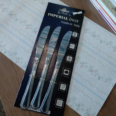 Pinti Imperial Asia Edelstahl 3 Messer Made In Italy Lebensmittel Geschirrspüler