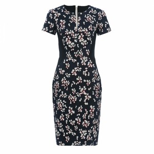 Baumwollkleid Damen French Blue Connection Multi Eva Kurzarm Utility qHwgvWB1w