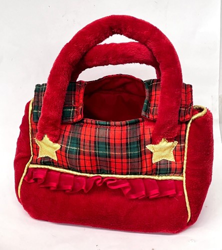 GANZ LOVE TO GO PELUCHE CANE MOLLY & VELLUTO BORSA DA TRASPORTO NUOVA - Foto 6 di 7