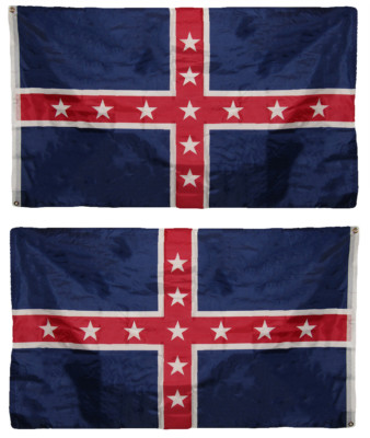 3x5 Polk Battle Double Sided 2 ply Nylon Poly Premium Quality Flag 3'x5' Banner