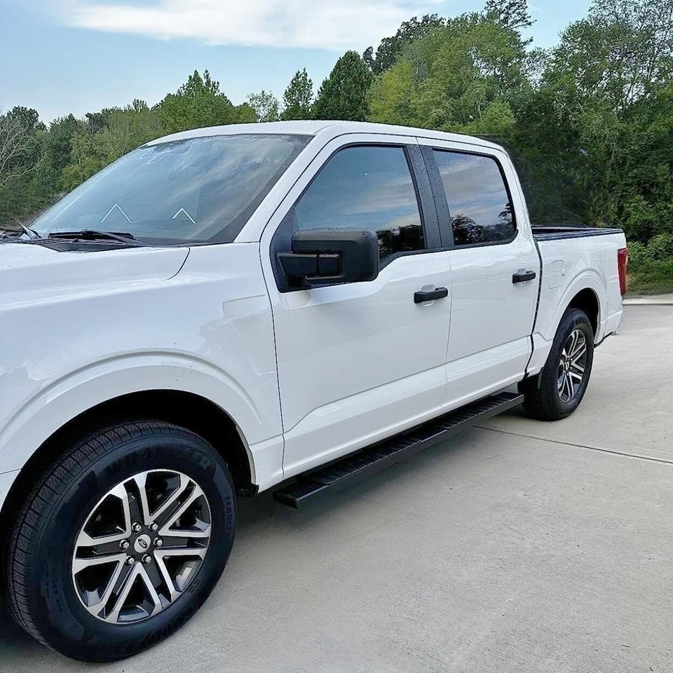 Para Chevy Silverado/GMC Sierra 1500 2007-2018 doble cabina estribo barra escalón Foto 2 de 4