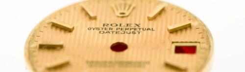 Rolex Lady Datejust original 26 mm 6917 68273 68278 esfera en barra de champán 2/T #B68 - Imagen 4 de 8