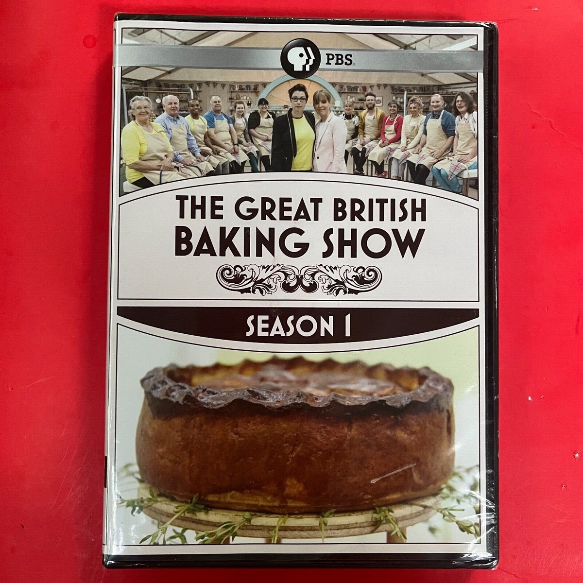 DVD set GREAT BRITISH BAKING SHOW pbs SEASON 1--(3 discs 10