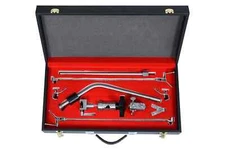 LEYLA Brain Retractor Neurosurgery Flexible Arms COMPLETE SET With Carry Wooden