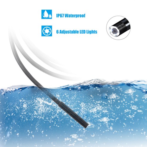 3-in-1 Industrial Borescope Inspection Built-in 6 LEDs O5W8 - Picture 8 of 10