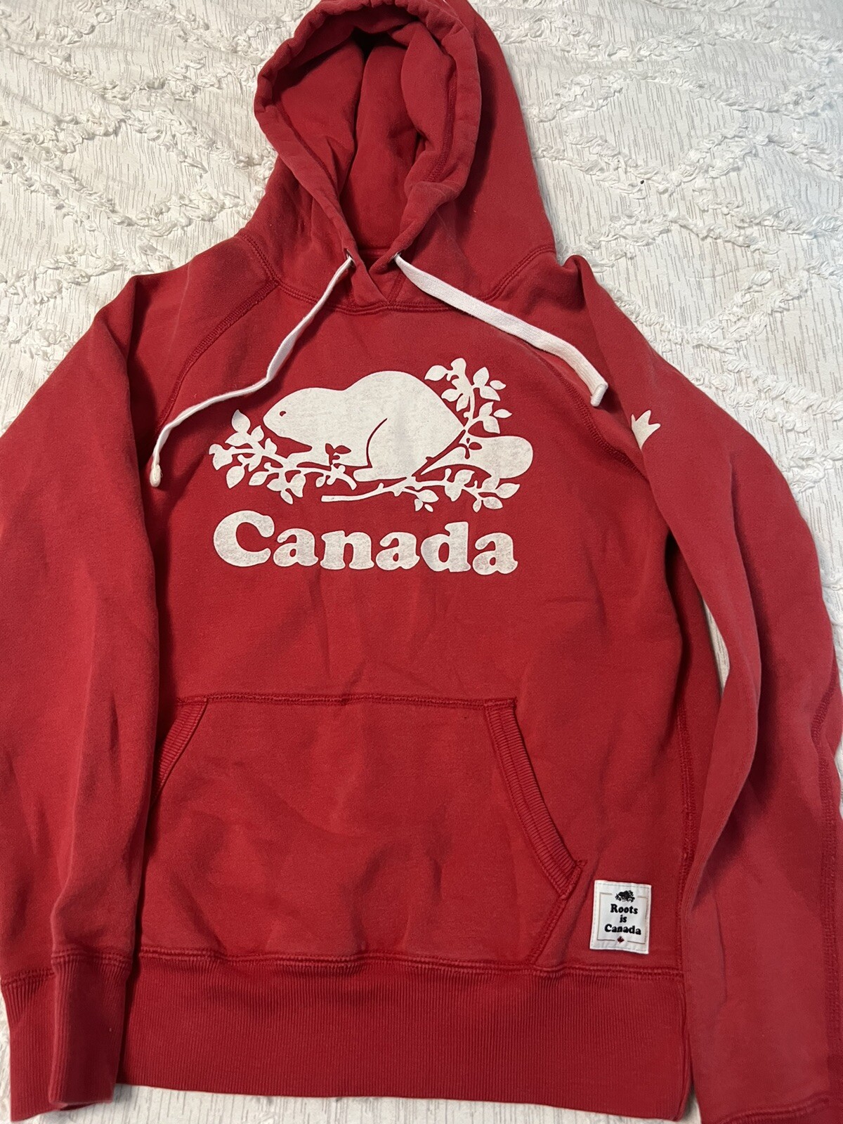 Roots Canada | Red | Pullover Hoodie Sweatshirt | Size XS/TP | eBay