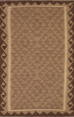 Reversible Kilim Kelim Rugs Rectangle Handwoven Tribal Carpets 3x5 ft