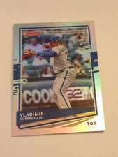 2020 Donruss Photo Variation Milestone Stat Line SSP Vladimir Guerrero Jr. 8/10