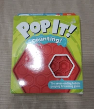 POP IT Chuckle & Roar Counting Numbers Educational Travel Game Red Ages 3-10