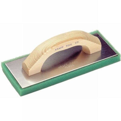 Kraft Tool Plaster Float 12'' x 5'' Made in the USA Excellent on Any Sand Surface