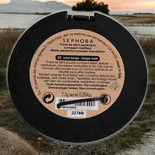 Sephora Matte Perfection Powder Foundation - 22 Cool Beige - Full Size