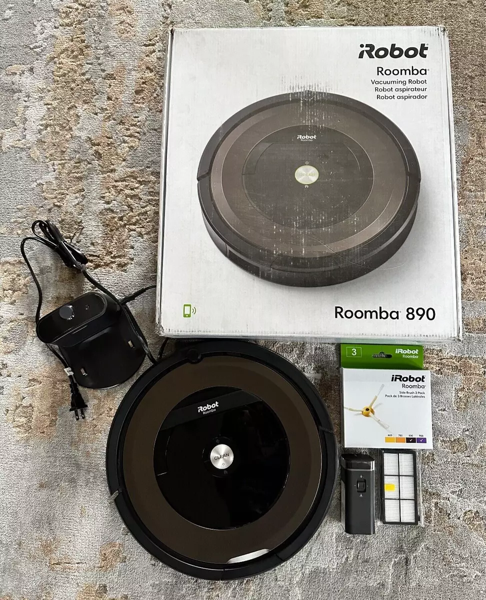 iRobot Roomba 890 Black Wi-Fi Robot Vacuum Cleaner - will need a new Battery