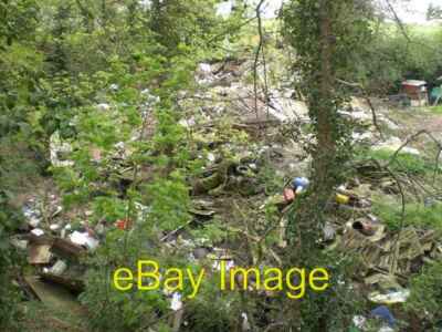 Foto 6x4 Müllhalde Compton Hall South Creake versteckt im Baum c2007