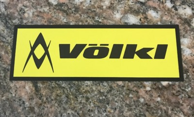 Volkl Ski Sticker - Skis Skiing Mountain Sports Gear 