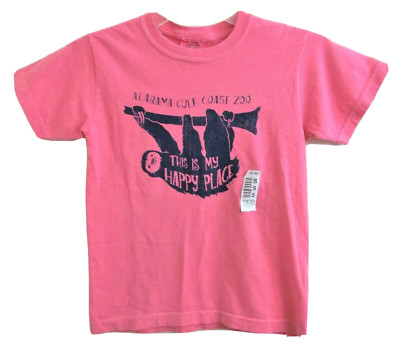 Alabama Gulf Coast Zoo Youth T-Shirt S Small Gulf Shores Alabama New 