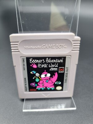 Boomers Adventure Asmik World Nintendo Gameboy Classic Game Boy