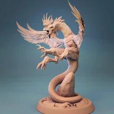 Dragon Chicken by Rescale Miniatures | D&D | DnD | Print on Demand