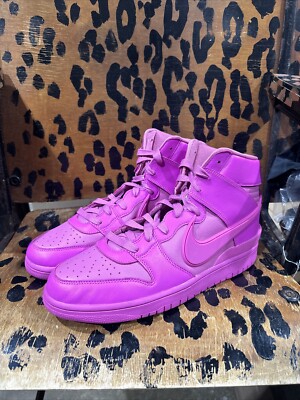 Size 12.5 - Nike AMBUSH x Dunk  Cosmic Fuchsia  High Pink