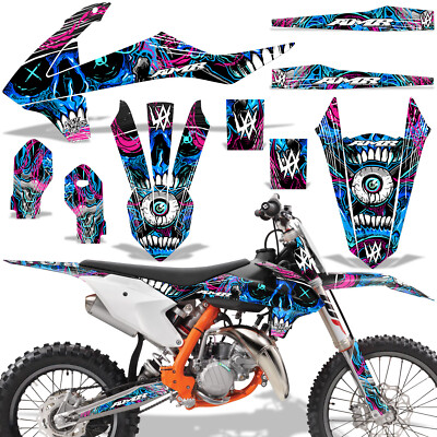 Dirt Bike Graphic Sticker Kit MX Decal Wrap For KTM 85 SX 18-20