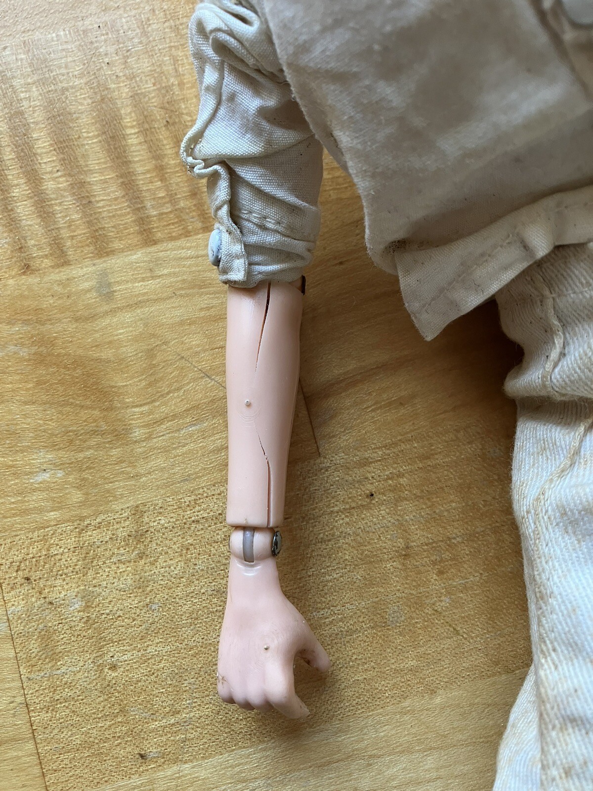 Action man 1960s palitoy Vintage model with tag and original cricket